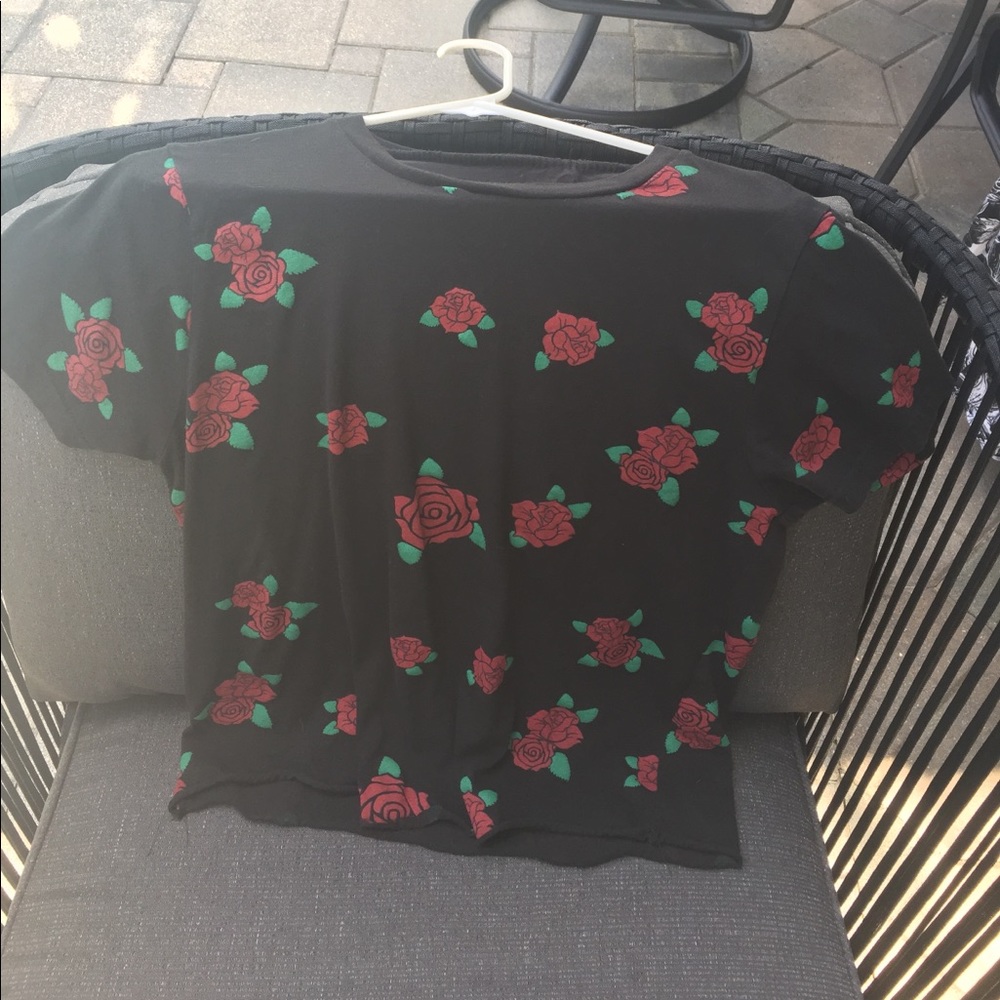 On Fire Rose T-Shirt